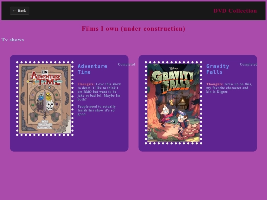 dvd_collection screenshot