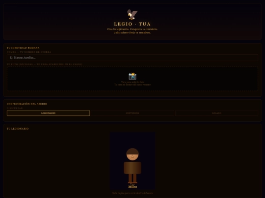 legionario_personalizado_v1 screenshot