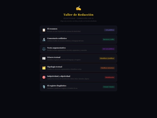 taller_redaccion_selectividad screenshot