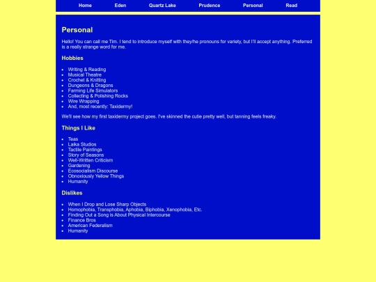 Personal screenshot