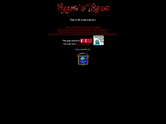 links screenshot