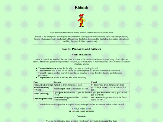 rhinish/nouns screenshot
