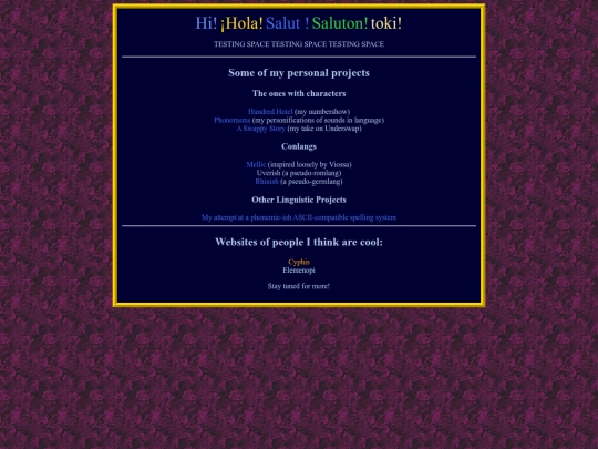 testingspace screenshot
