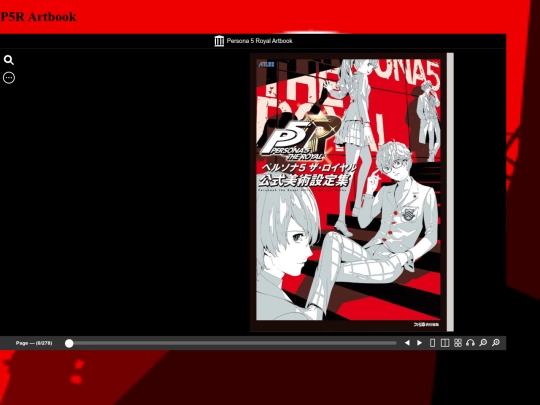 p5rartbook screenshot