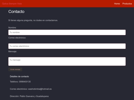 contacto screenshot