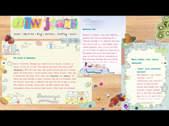 newjeansweb screenshot