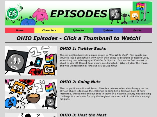 episodes screenshot