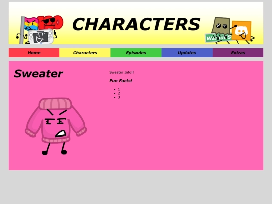 sweater screenshot