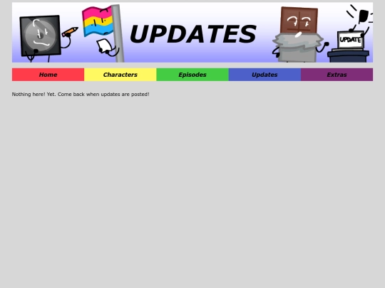 updates screenshot