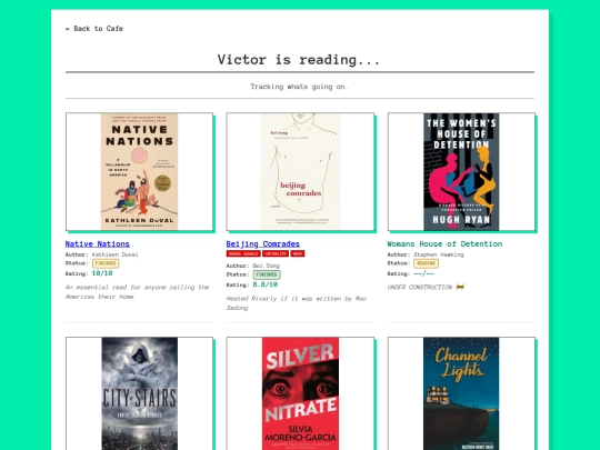 Book Reviews/bookreviews screenshot