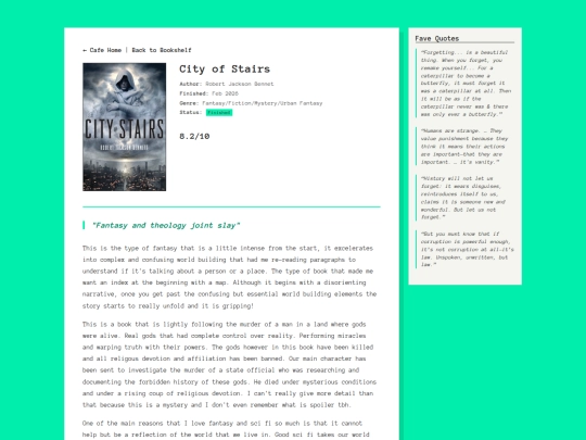 Book Reviews/cityofstairs screenshot