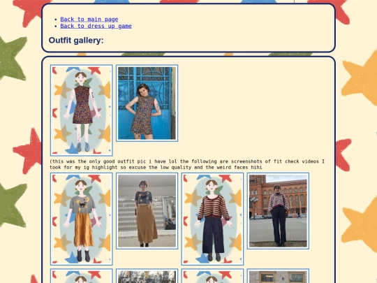 fashion/pictures screenshot