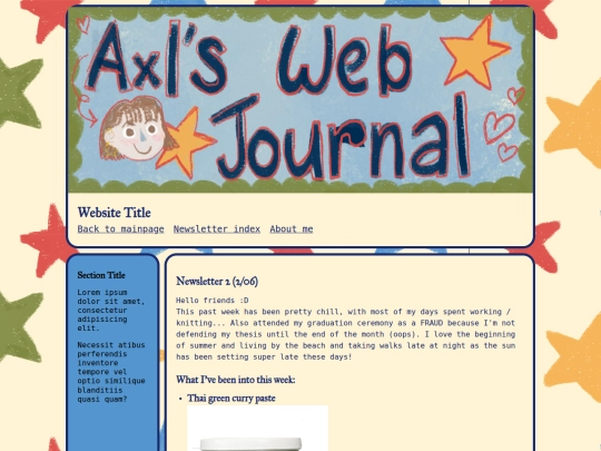 newsletters/newsletter2 screenshot