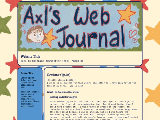 newsletters/newsletter6 screenshot