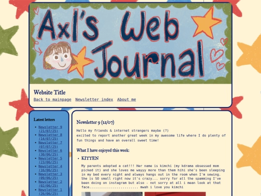 newsletters/newsletter9 screenshot