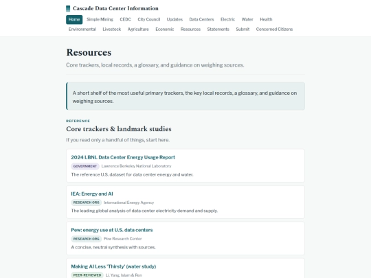 resources screenshot