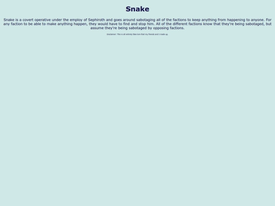 character/snake screenshot