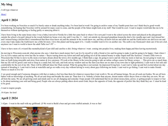 blog screenshot