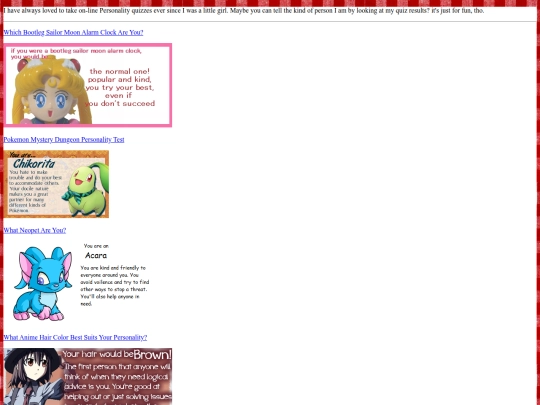 quizresults screenshot