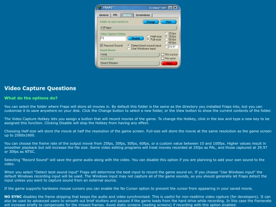 fraps295/help/help_movies screenshot