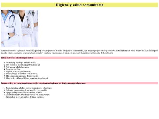 HTML KARLA Y/salud screenshot