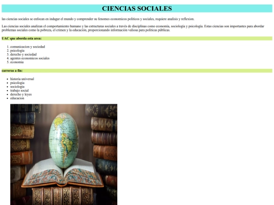 HTML KARLA Y/sociales screenshot
