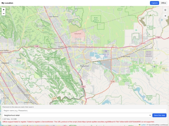 gpsmap screenshot