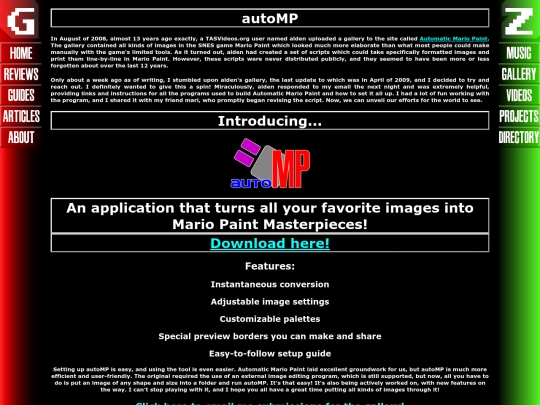 autoMP screenshot