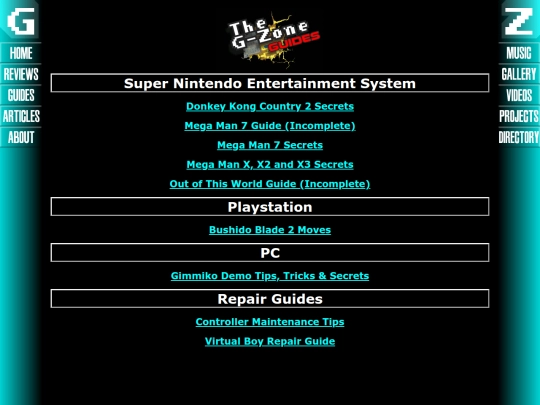 guides screenshot