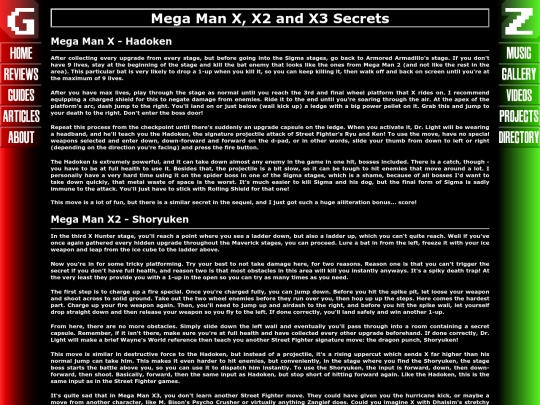guides/mmx123secrets screenshot