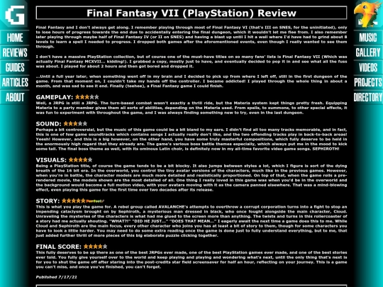 reviews/ff7 screenshot
