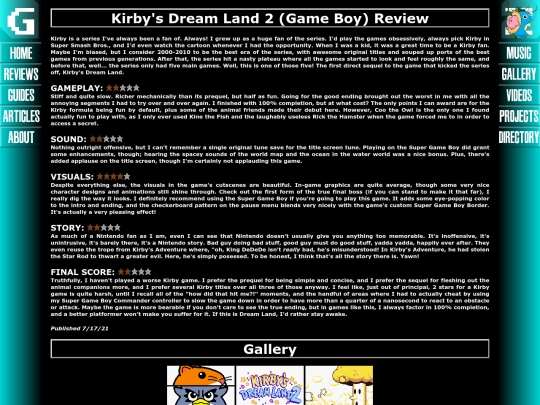 reviews/kirby2 screenshot