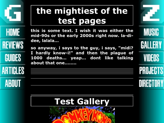 test/testpage5 screenshot