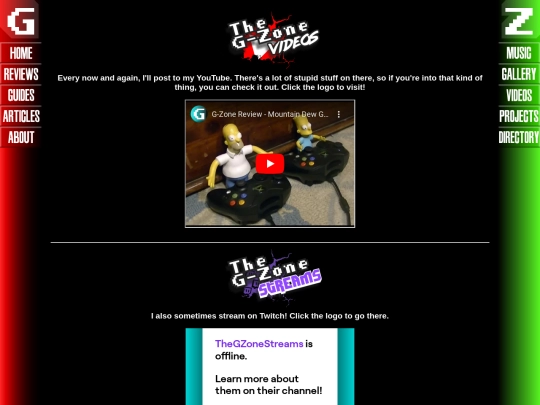 videos screenshot