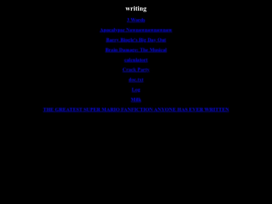 worksite/writing screenshot
