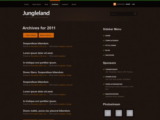 archive screenshot