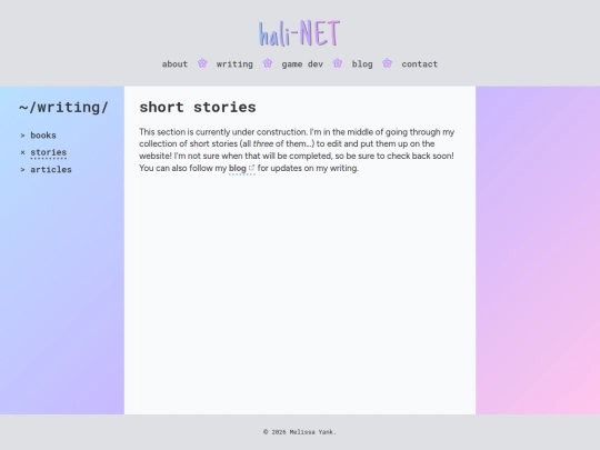 stories screenshot