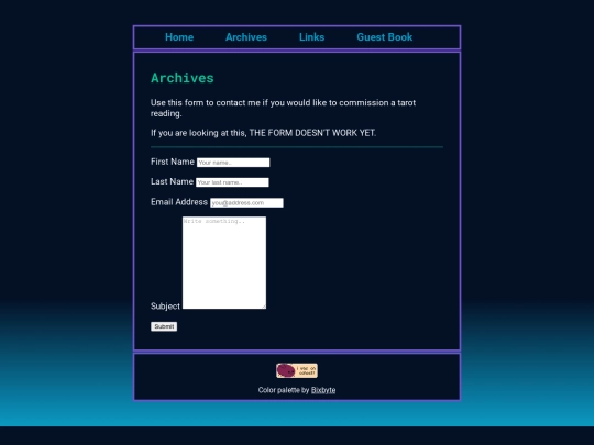 contact screenshot