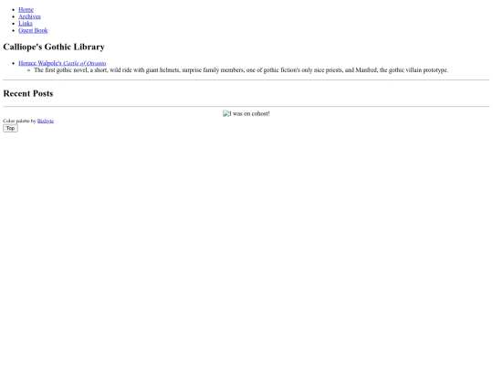 gothiclibrary screenshot