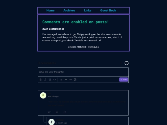 posts/comments-enabled screenshot