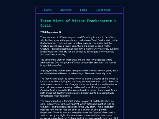 posts/frankensteinsguilt screenshot