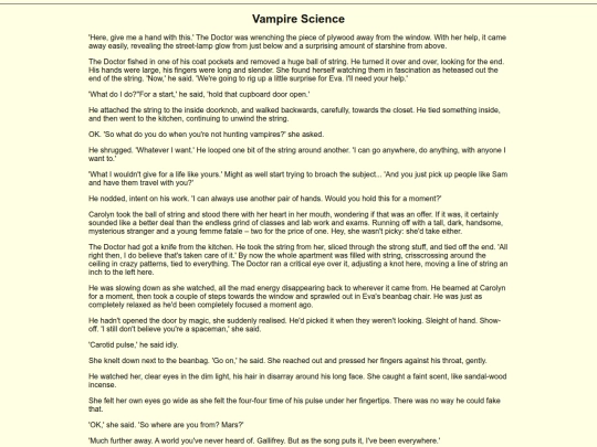 EDAs/VampireScience screenshot