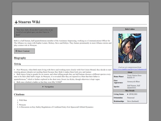 Staarus Wiki/Beth screenshot