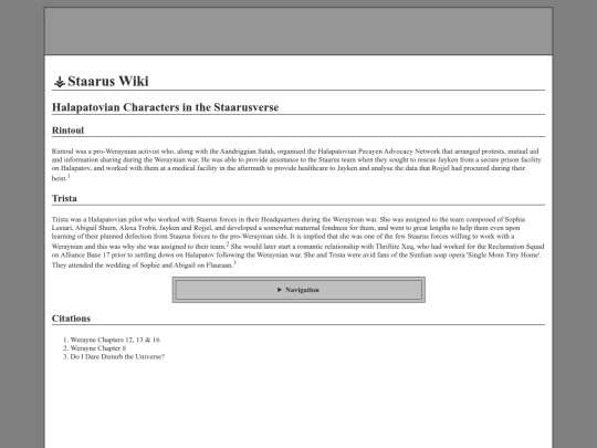 Staarus Wiki/Halapatovians screenshot
