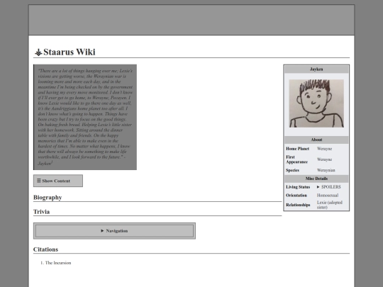 Staarus Wiki/Jayken screenshot