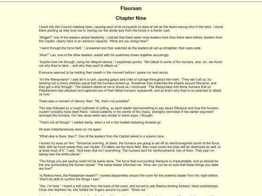 Writing/Flauraan/Chapter9 screenshot