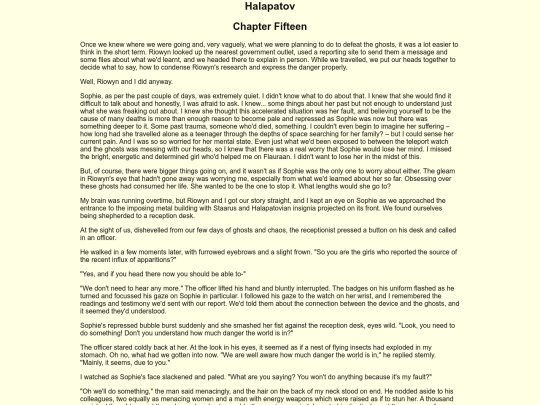 Writing/Halapatov/Chapter15 screenshot