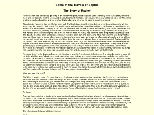 Writing/SOTTOS/TheStoryofRachel screenshot