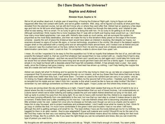 Writing/The Wedding Story/Aldred screenshot