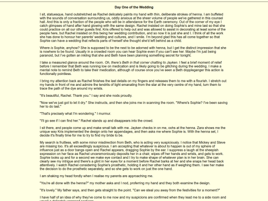 Writing/The Wedding Story/DayOne screenshot